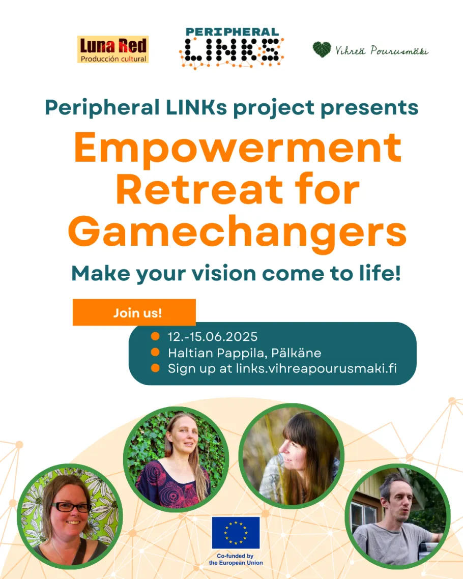 Retreat for changemakers flyer